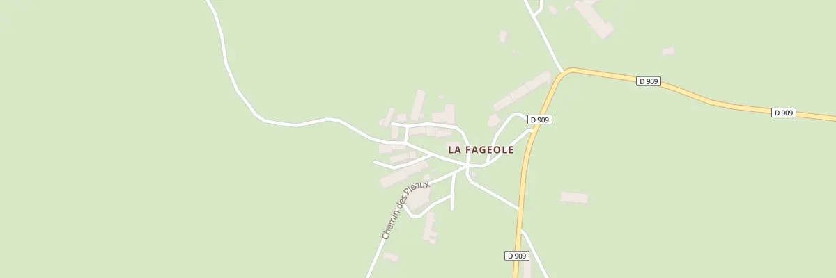Plan du 5126 La Fageole à Vieillespesse
