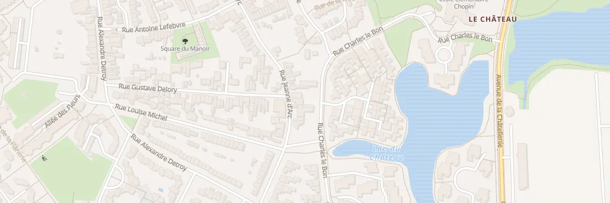 Plan du 75B Rue Jeanne d’Arc à Villeneuve-d’Ascq
