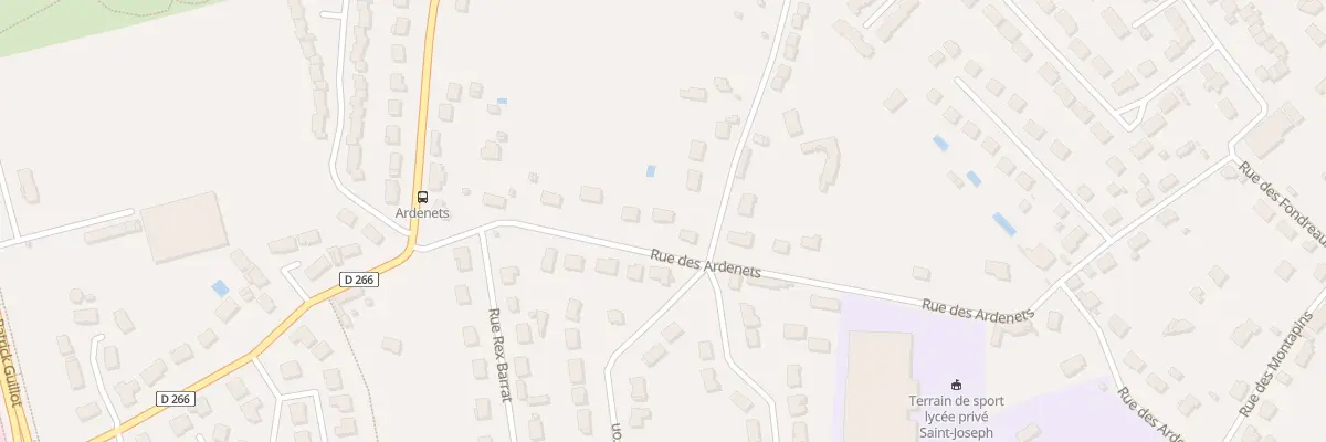 Plan du 30 Rue des Ardenets à Nevers