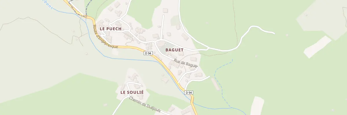 Plan du 5280 Baguet à Rivière-sur-Tarn