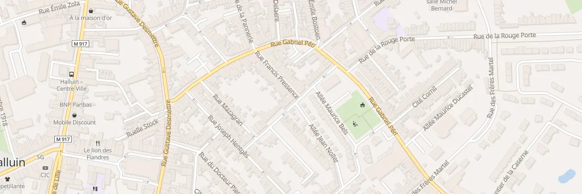 Plan du 31 Rue Henri Carette à Halluin