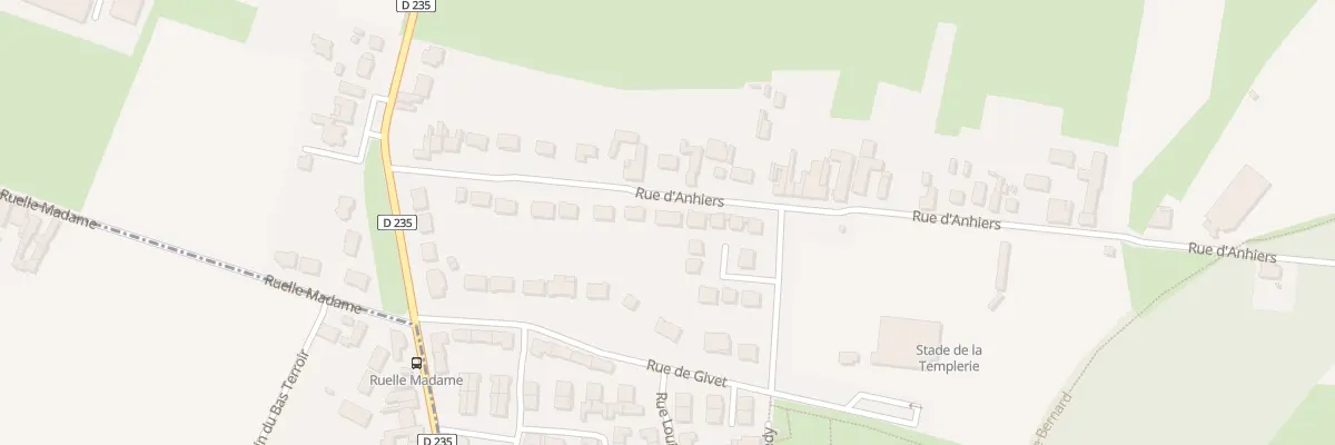 Plan du 196 Rue d’Anhiers à Douai