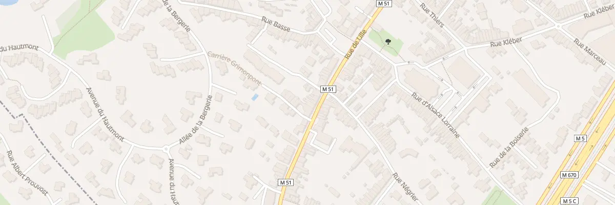 Plan du 55 Rue de Lille à Mouvaux
