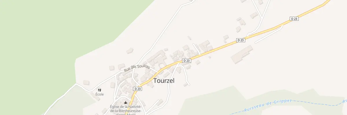 Plan du 22 Rue du Dauphiné d’Auvergne à Tourzel-Ronzières