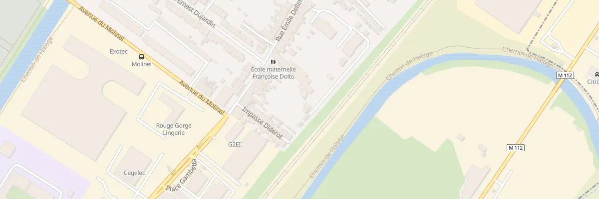 Plan du 30 Rue Émile Dellette à Wasquehal