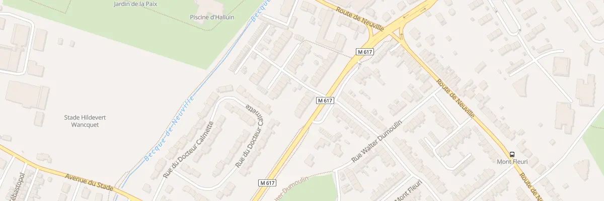 Plan du 56 Bd de Roncq à Halluin