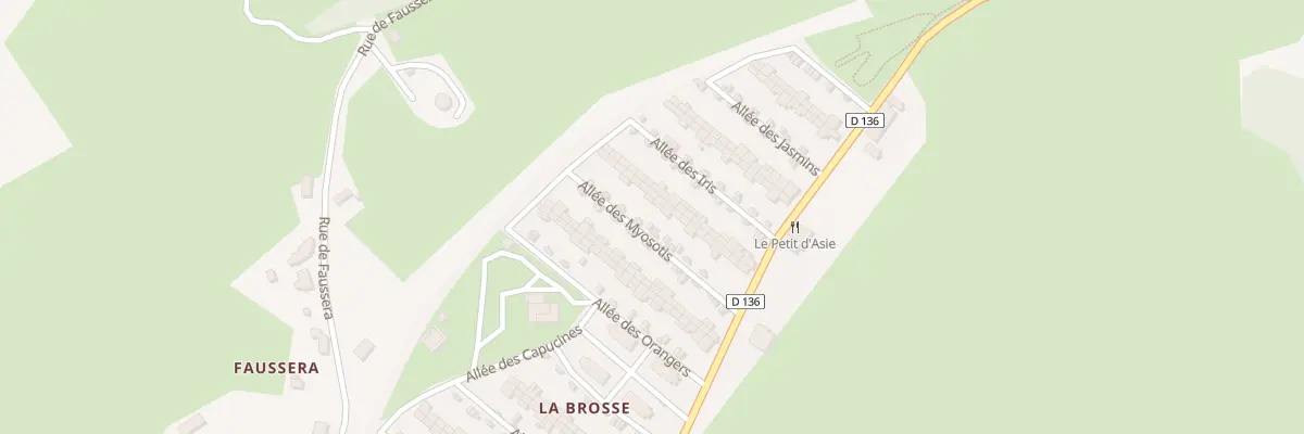 Plan du 22 All des Myosotis à Noyant-d’Allier