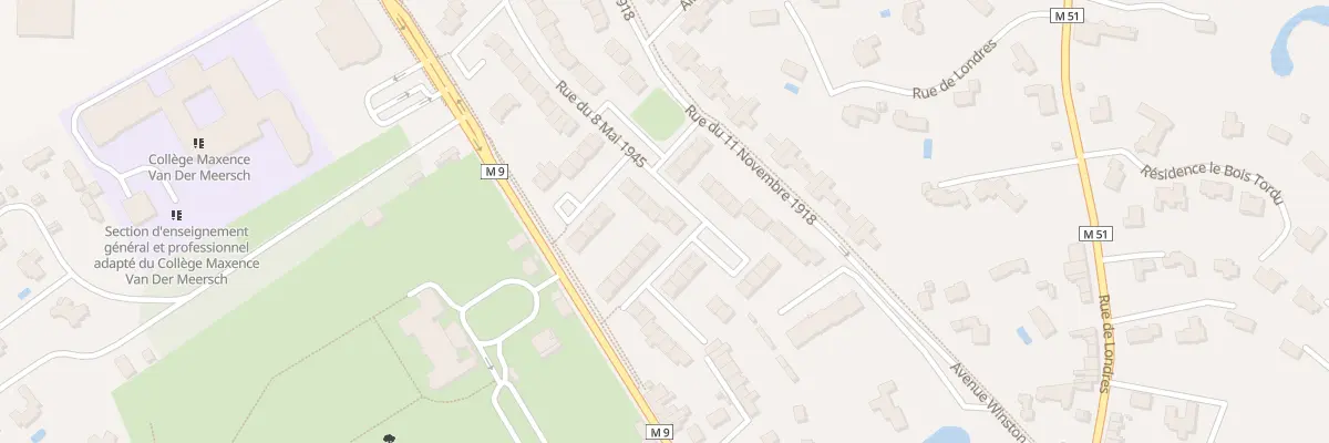 Plan du 38 Rue du Huit Mai 1945 à Mouvaux