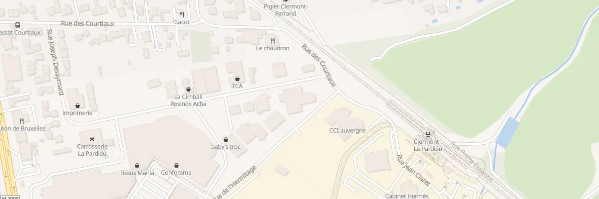 Plan du 48 Rue Joseph Desaymard à Clermont-Ferrand