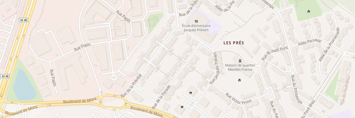 Plan du 37 Rue de la Parade à Villeneuve-d’Ascq