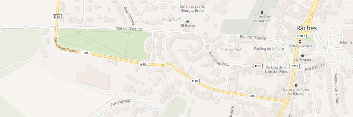 Plan du 85 Rue Joseph et Gustave Lebreux à Râches