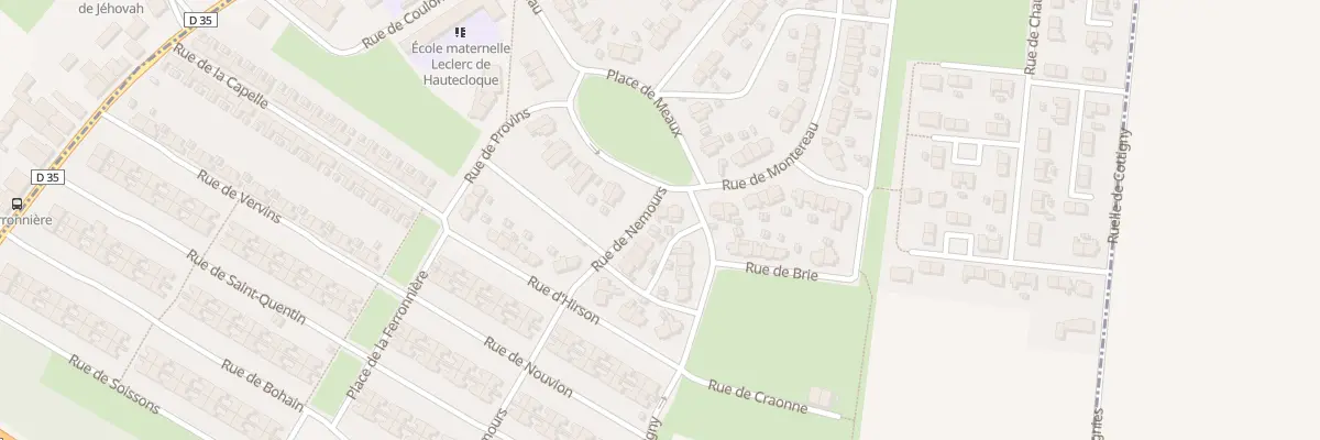 Plan du 116 Pl de Meaux à Douai