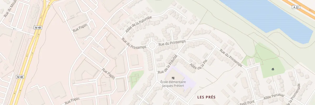 Plan du 139 Rue du Printemps à Villeneuve-d’Ascq