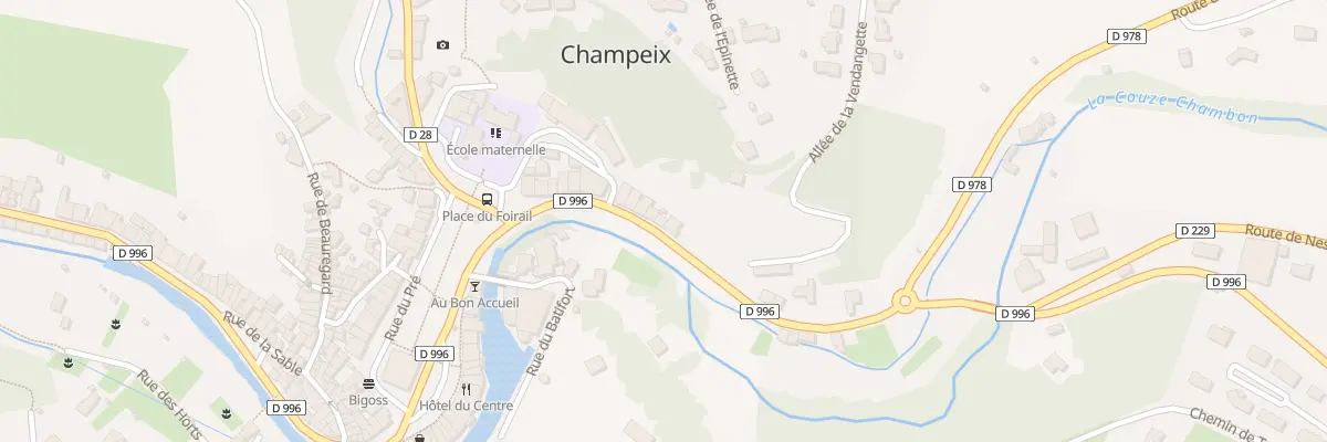 Plan du 15 Quai du Beaugeix à Parentignat