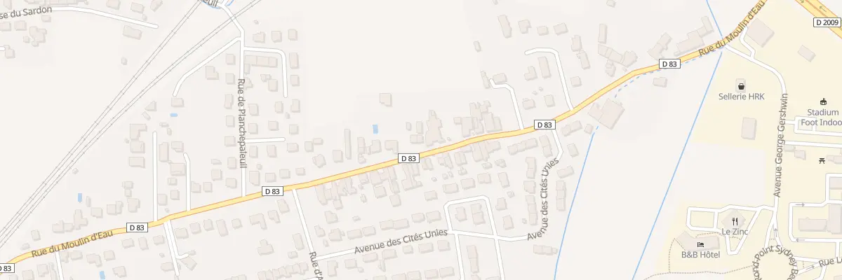 Plan du 54 Rue du Moulin d’Eau à Riom