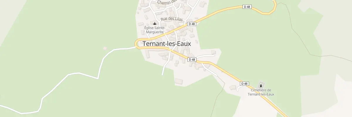 Plan du 5093 Ternant à Ternant-les-Eaux
