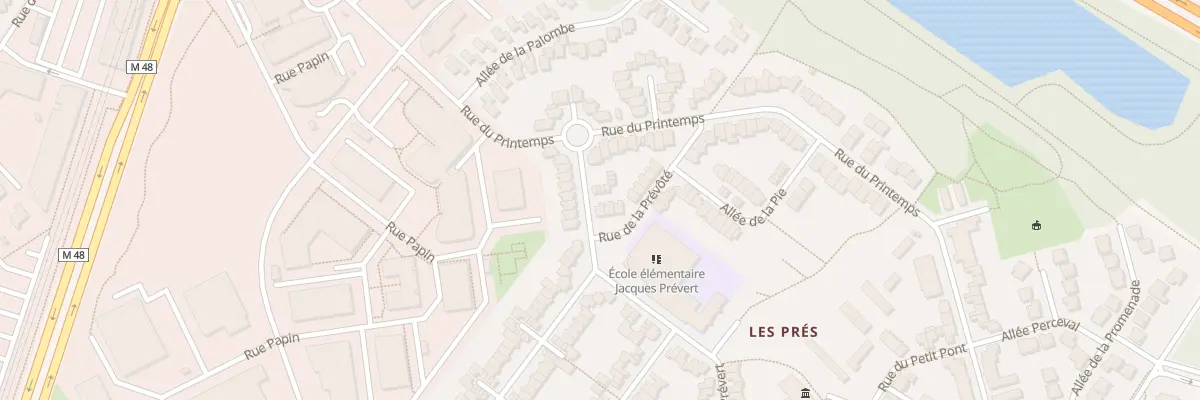 Plan du 65 Rue de la Prevote à Villeneuve-d’Ascq