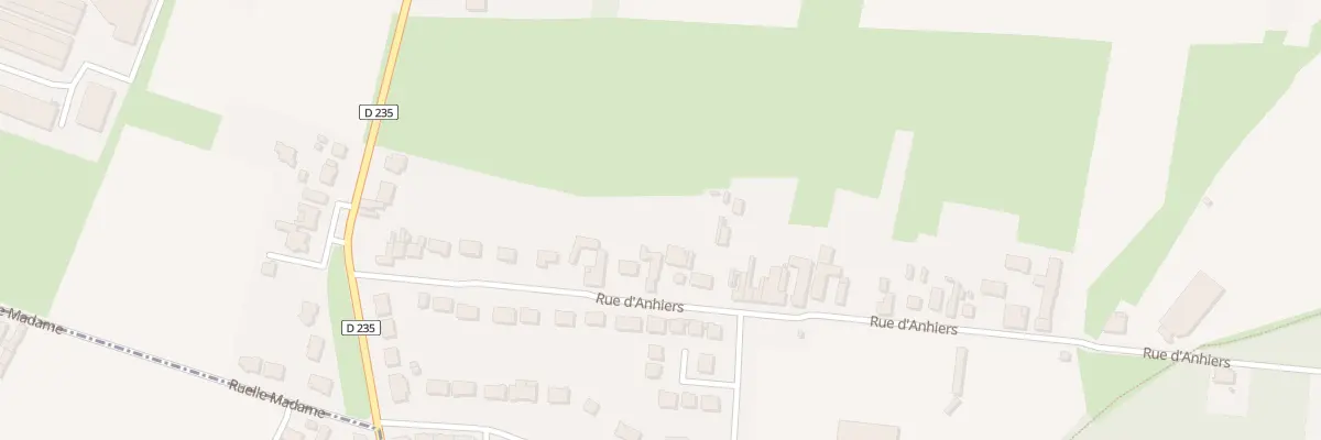 Plan du 203 Rue d’Anhiers à Douai