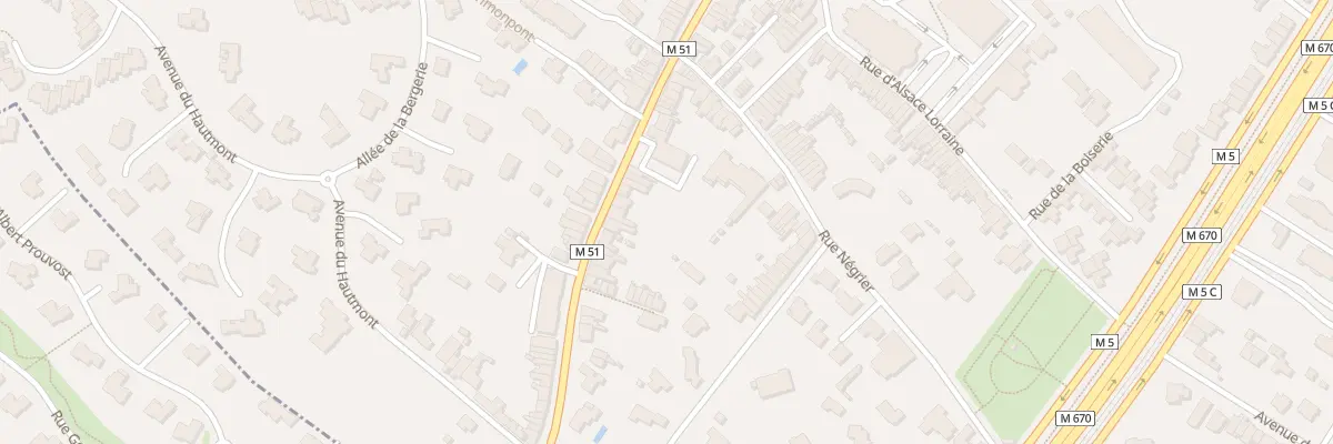 Plan du 50 Rue de Lille à Mouvaux