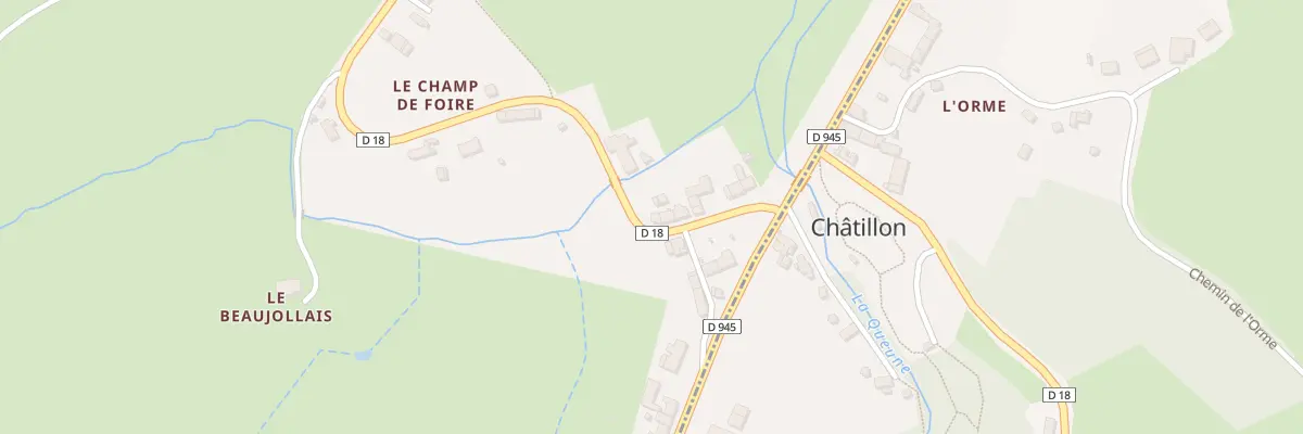 Plan du 5349 Le Pont Boursault à Noyant-d’Allier