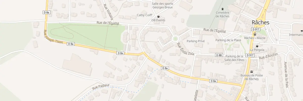 Plan du 95 Rue Joseph et Gustave Lebreux à Râches
