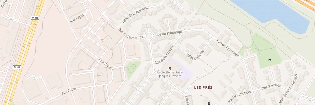 Plan du 67 Rue de la Prevote à Villeneuve-d’Ascq