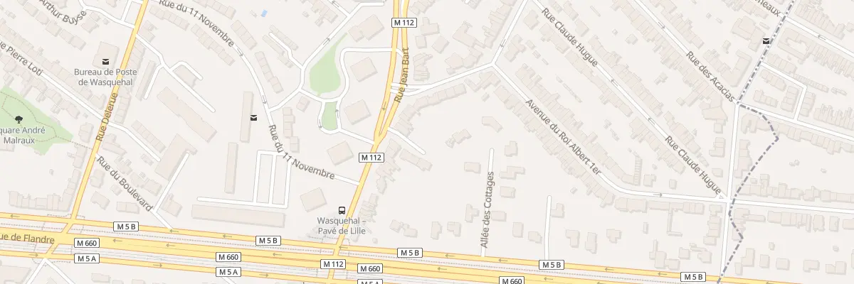 Plan du 69 Rue Jean Bart à Wasquehal