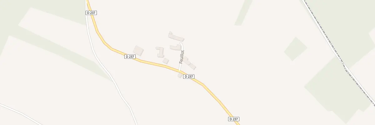 Plan du 2 Feuillot à Cessy-les-Bois