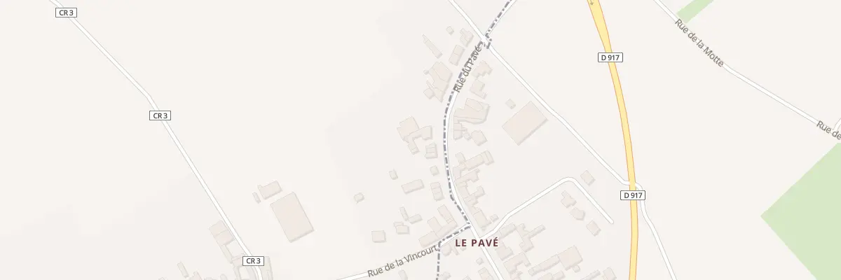 Plan du 8 Rue du Pavé à Mons-en-Pévèle