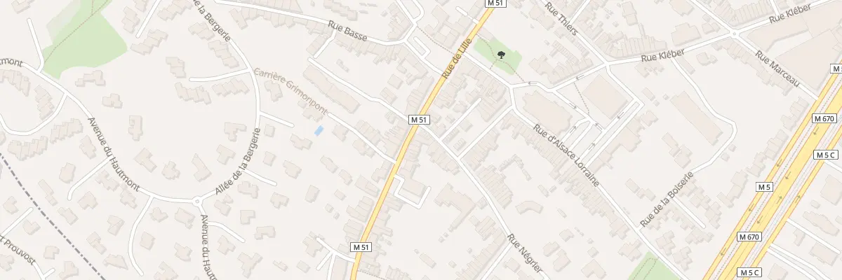 Plan du 82 Rue de Lille à Mouvaux