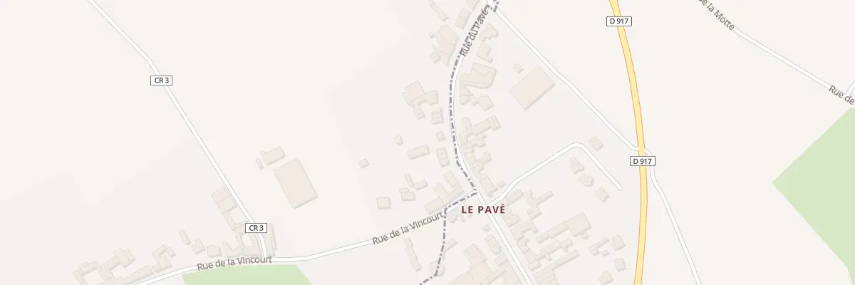 Plan du 5 Rue du Pavé à Mons-en-Pévèle