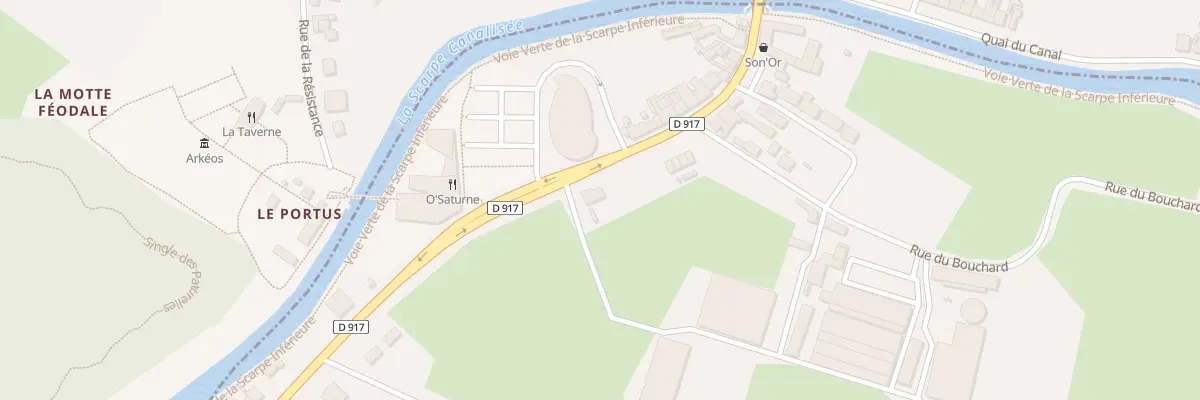 Plan du 4556 Rte de Tournai à Douai