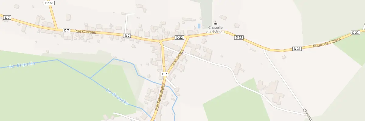Plan du 14 Gr Grande Rue à Tannerre-en-Puisaye