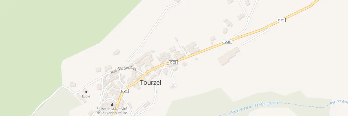 Plan du 8 Rue du Dauphiné d’Auvergne à Tourzel-Ronzières