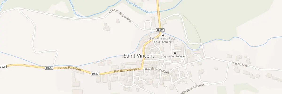 Plan du 9004 Rue des Douves à Saint-Vincent