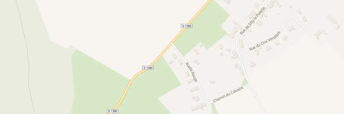 Plan du 2 Rle Rouge à Oigny-en-Valois