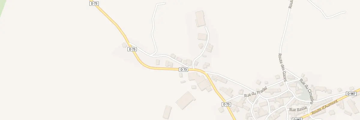 Plan du 5007 Malbouzon à Prinsuéjols-Malbouzon