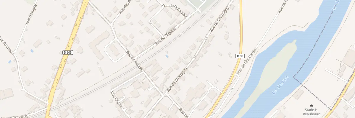 Plan du 10 Rue de Chamigny à La Ferté-sous-Jouarre