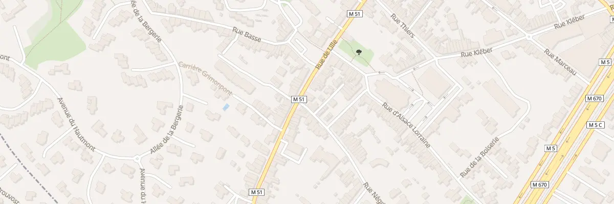 Plan du 88 Rue de Lille à Mouvaux