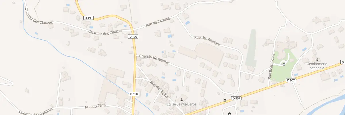 Plan du 5745 Che de Ribous à Rivière-sur-Tarn