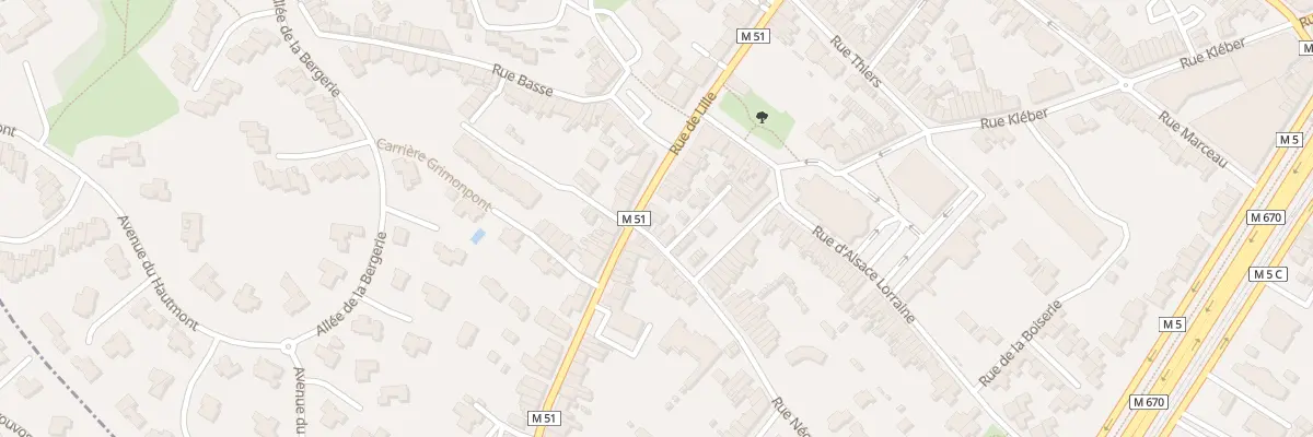 Plan du 88B Rue de Lille à Mouvaux