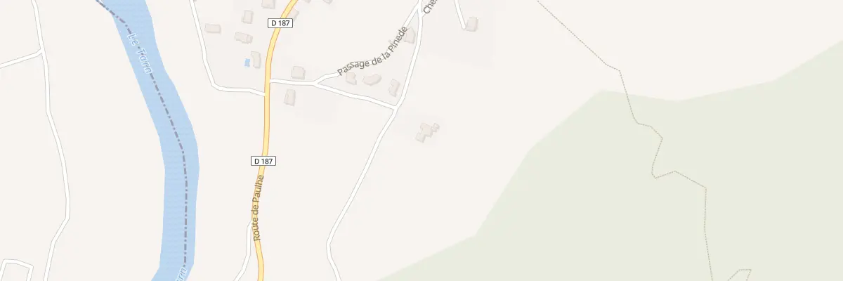 Plan du 5171 Les Combes à La Cresse