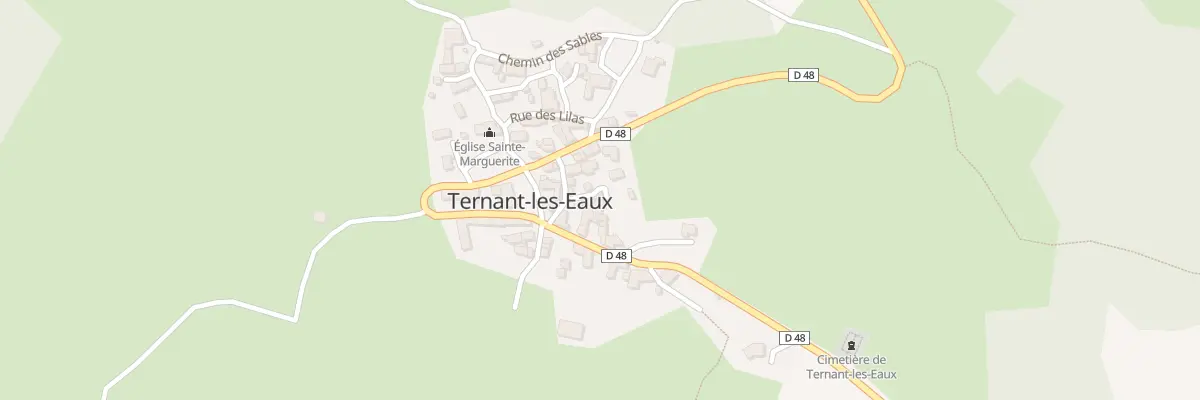 Plan du 5017 Ternant à Ternant-les-Eaux