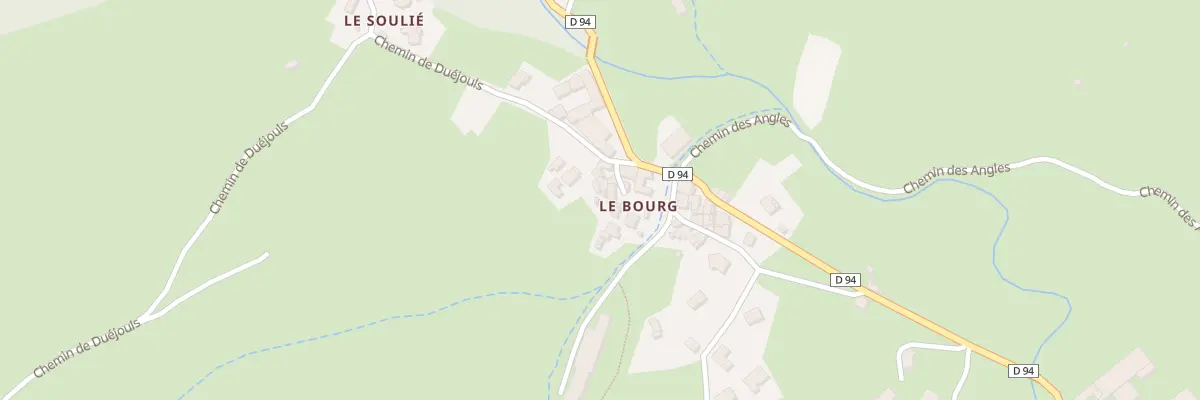 Plan du 5268 Le Bourg à Rivière-sur-Tarn