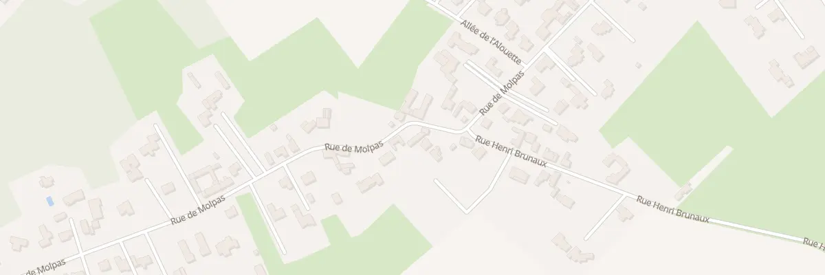 Plan du 526 Rue de Molpas à Mérignies