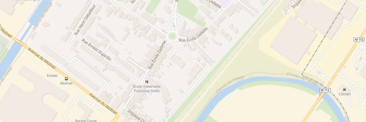 Plan du 58 Rue Émile Dellette à Wasquehal