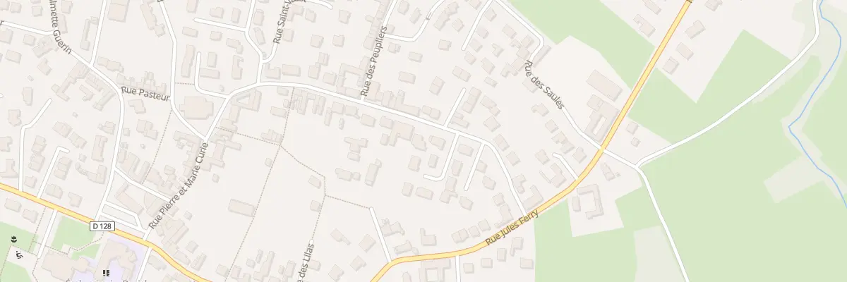Plan du 54 Rue Pierre et Marie Curie à Ennevelin