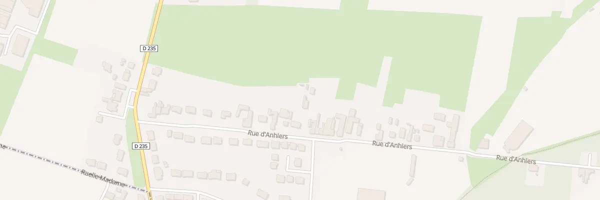 Plan du 225 Rue d’Anhiers à Douai