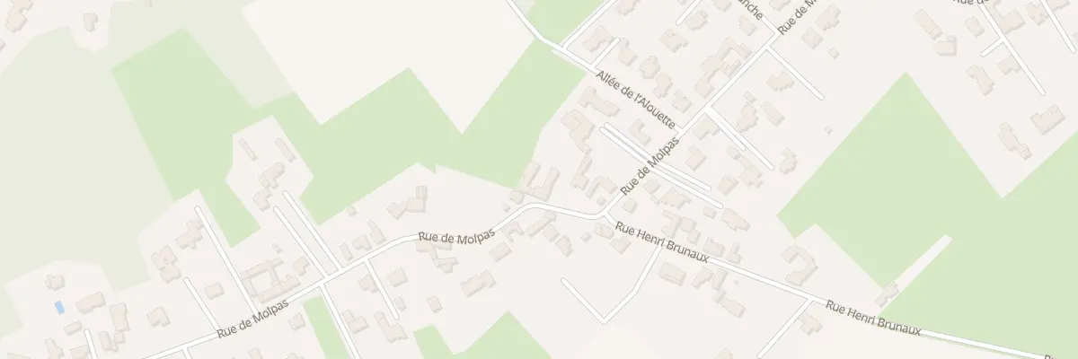 Plan du 519 Rue de Molpas à Mérignies
