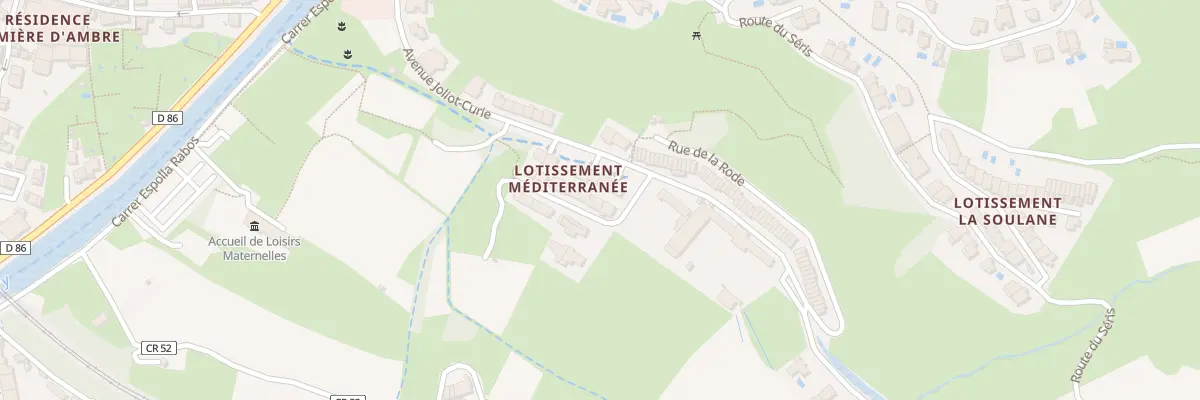 Plan du 4 Rue de l’Hirondelle Rousseline à Banyuls-sur-Mer